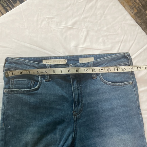 Pilcro Ankle Lace Cuff Jeans - Picture 3 of 5